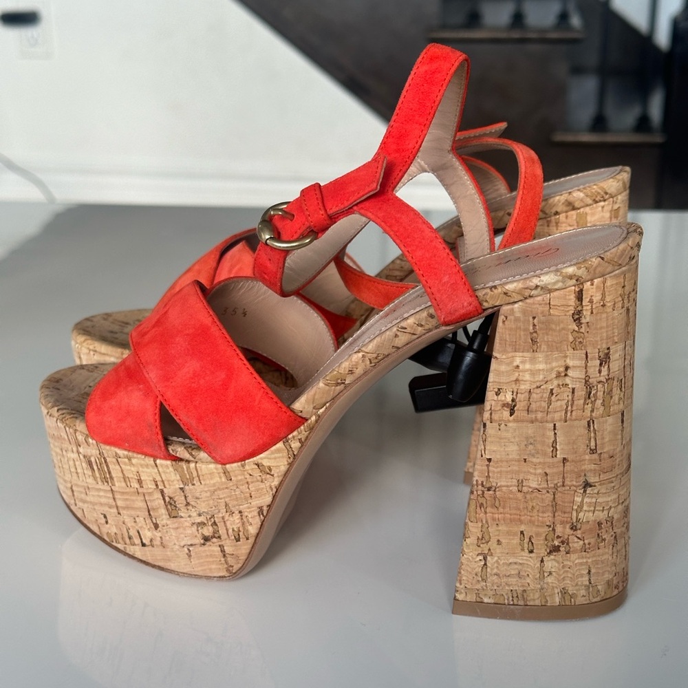 GIANVITO ROSSI Bebe Heeled platform Sandals - Picture 2 of 5